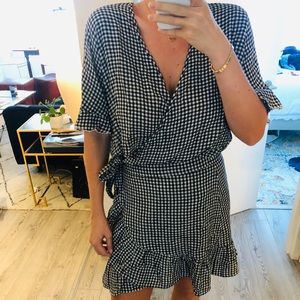 Rails Black & White Gingham Set